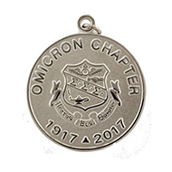 Omicron 100th Anniversary Charm Omicron 100th Anniversary Charm