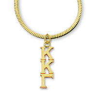 Lavaliere with Snake Chain