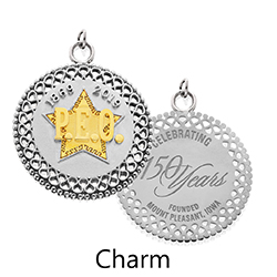 Two-tone Sesquicentennial Charm or Pendant Two-tone Sesquicentennial Charm or Pendant