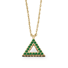 Pierced Emerald* Pendant