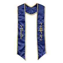 Commemorative Graduation Stole (in Blue)