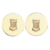 SGF Polished Cufflinks with GP Crest