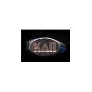 Oval Incised Letter Ring Oval Incised Letter Ring