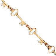 Key Bracelet w/Crest