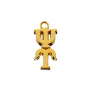 Traditional Vertical Letter Charm
