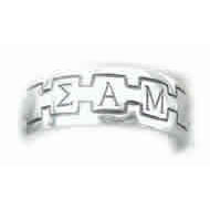 Mono Band Ring with Design