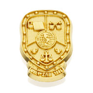 Medium Crest Button