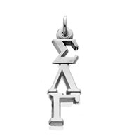 Traditional Vertical Letter Lavaliere