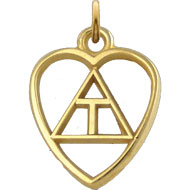 Official Triangle Heart Lavaliere