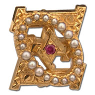 Crown Pearl Badge