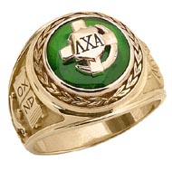 Official Ring with Emerald Stone