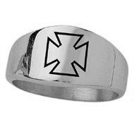 Sterling Silver Brotherhood Ring