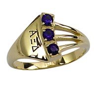 Trilogy Ring with *Sapphires or Diamonds