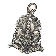 Sterling Coat of Arms Pendant