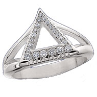 Diamond Delta Ring