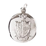 Polished Charm with Crest